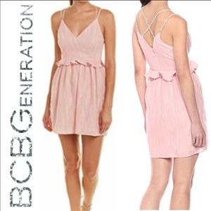 NWT BCBGerneration Double Strap Ruffle